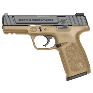 S&W SD40 FLAT DARK EARTH FRAME FINISH