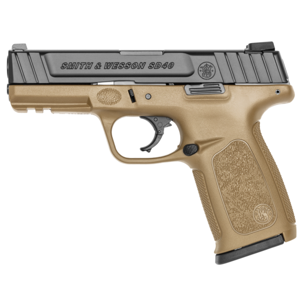 S&W SD40 FLAT DARK EARTH FRAME FINISH