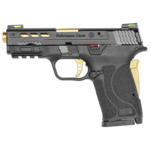 PERFORMANCE CENTER® M&P®9 SHIELD EZ® GOLD PORTED BARREL NO THUMB SAFETY