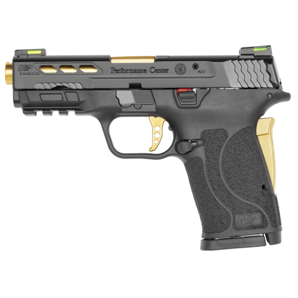 PERFORMANCE CENTER® M&P®9 SHIELD EZ® GOLD PORTED BARREL NO THUMB SAFETY