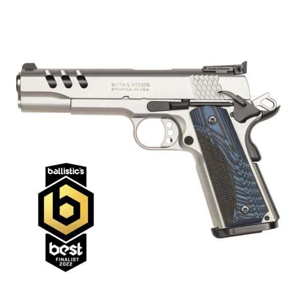 PERFORMANCE CENTER® MODEL SW1911 5" BARREL BLUE GRIP