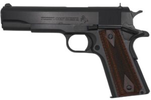 COLT GOVERNMENT SERIES 70 .45 ACP 7RD X1 5" NATIONAL MATCH BLUE/ROSEWOOD GRIPS O1911C